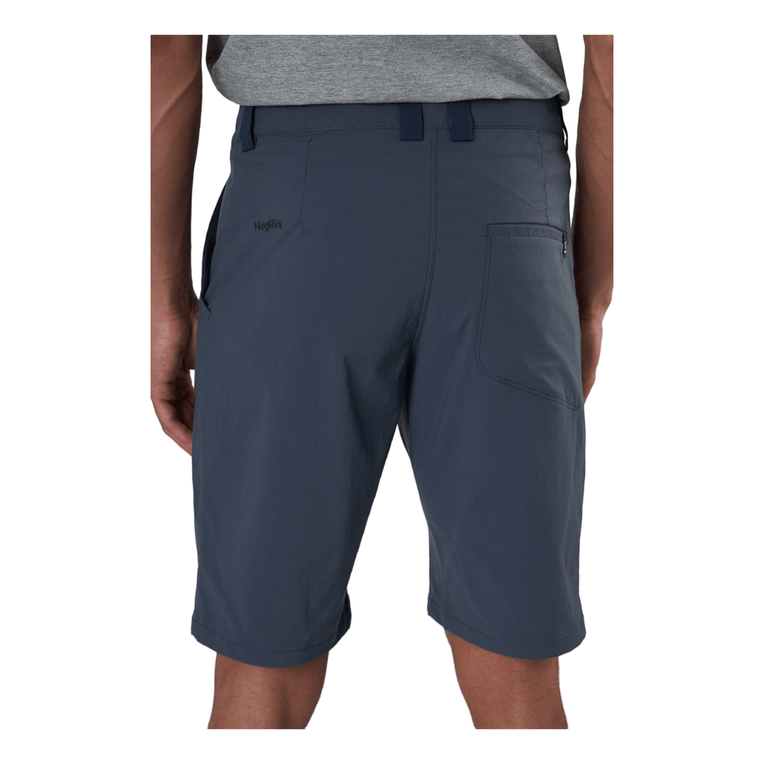 Mid Solid Shorts Blue