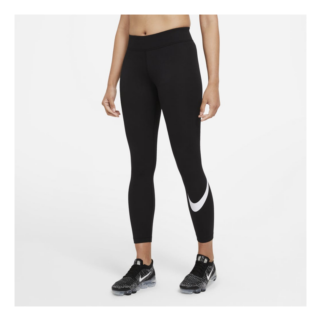 Nike Sportswear Essential Women's Mid-Rise Swoosh Leggings (Plus
