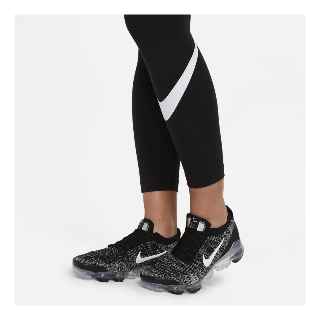 Nike NSW Essential Swoosh Leggings - Black