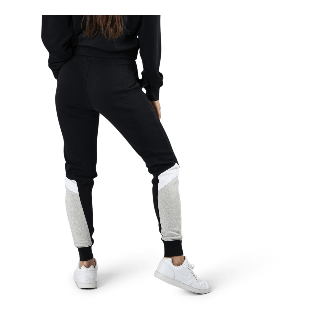 nike heritage joggers black