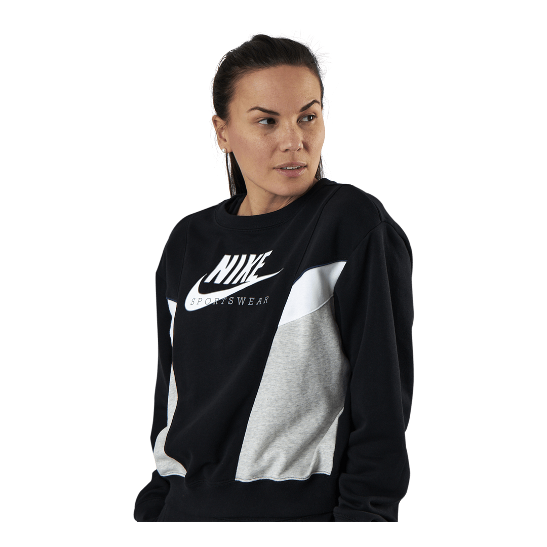 Nike w nsw hrtg crew clearance flc