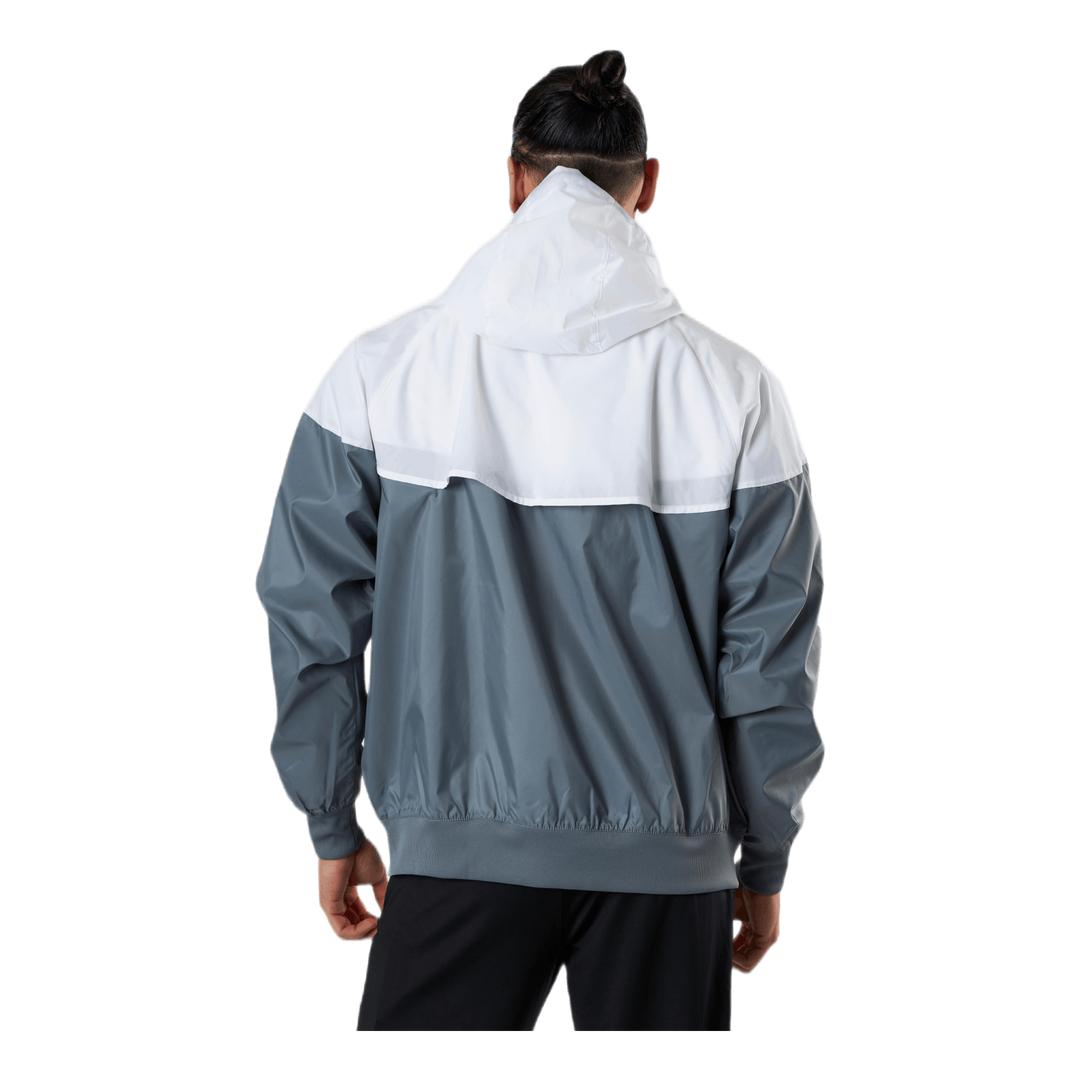 Sportswear Windrunner Men's Hooded Jacket SMOKE GREY/WHITE/SMOKE GREY/BLACK