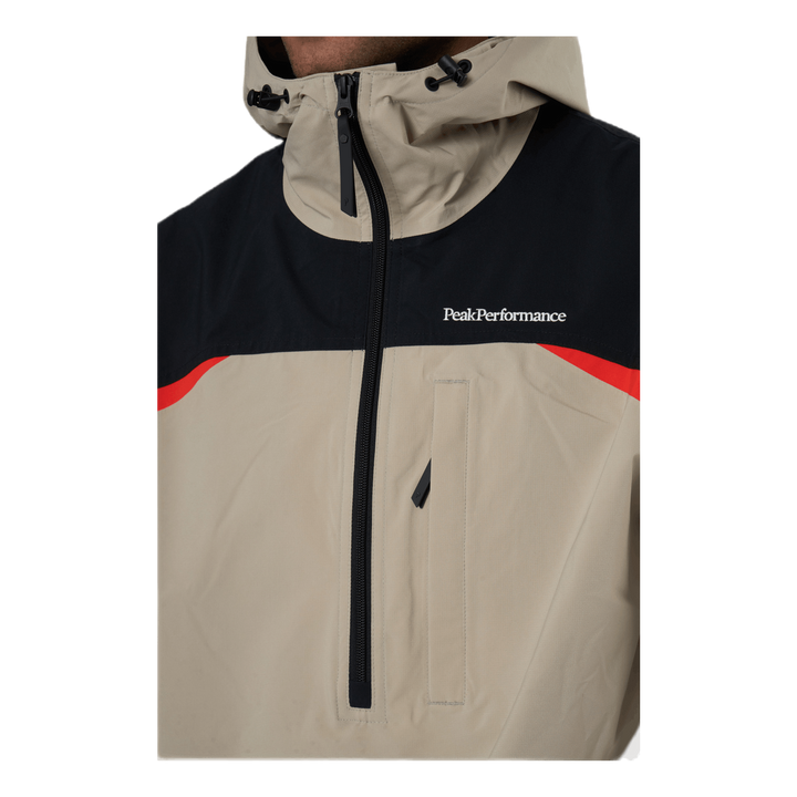 Stowaway Anorak Beige