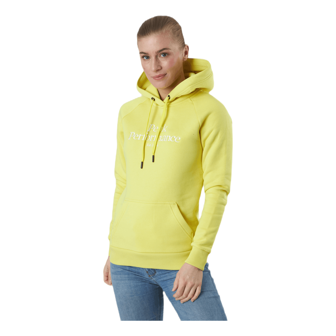 Peak Performance Original Hood Yellow Sportamore