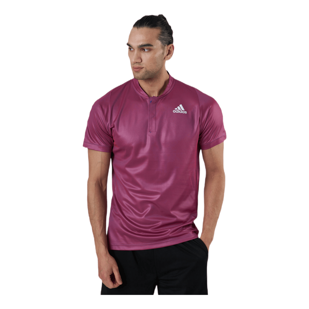 adidas Tennis Freelift Polo Shirt Primeblue Purple Sportamore