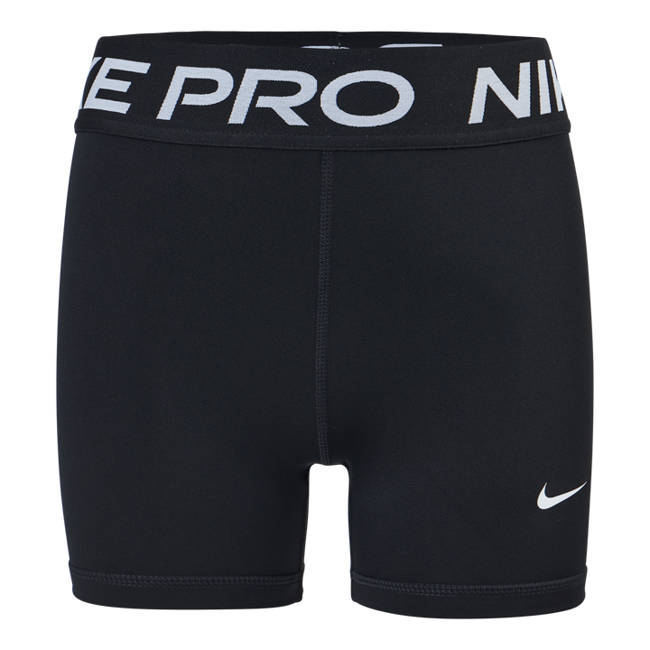 Nike Pro Big Kids' (Girls') Shorts BLACK/WHITE