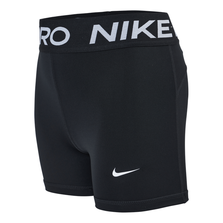 Nike Pro Big Kids' (Girls') Shorts BLACK/WHITE