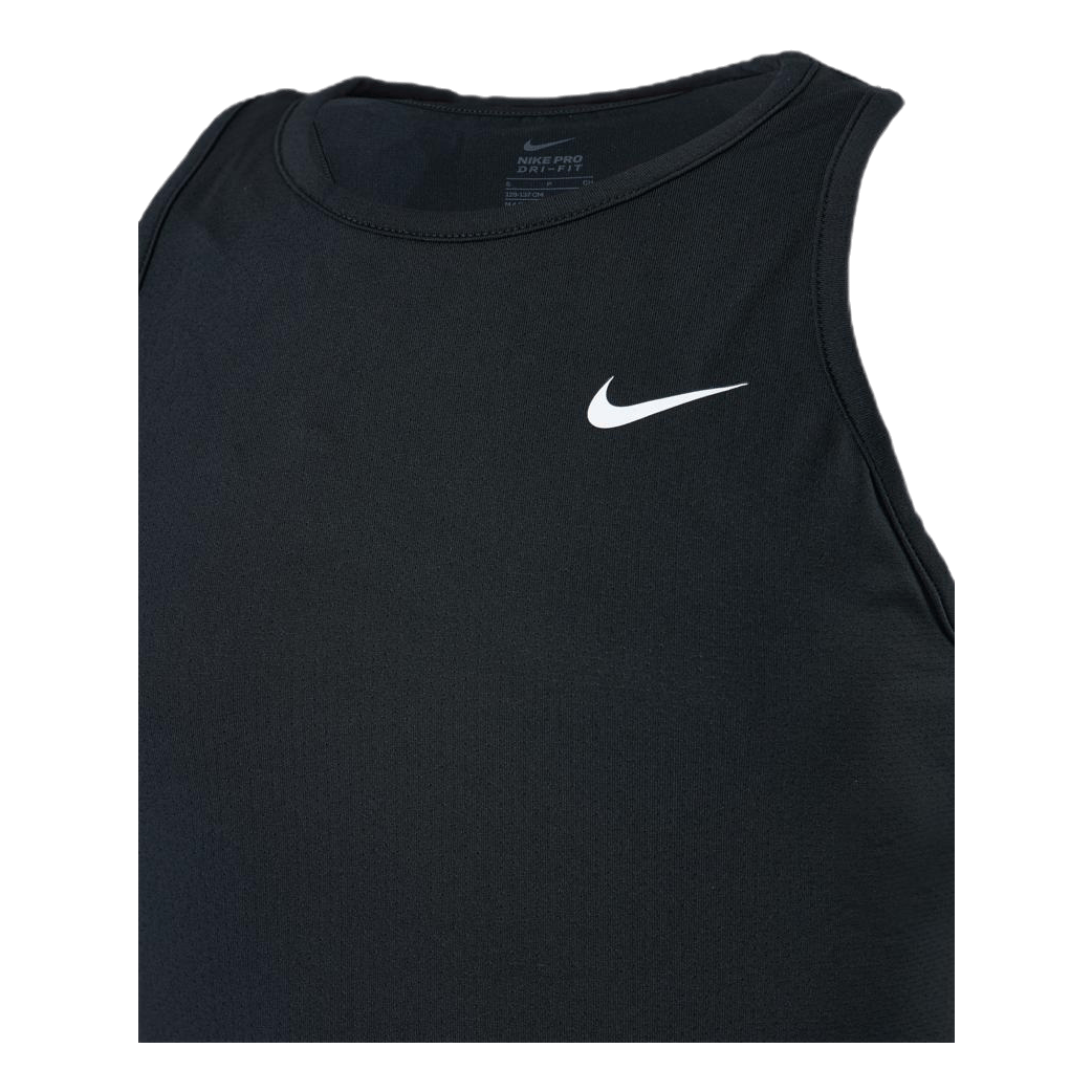 Junior Nike Pro Tank Black