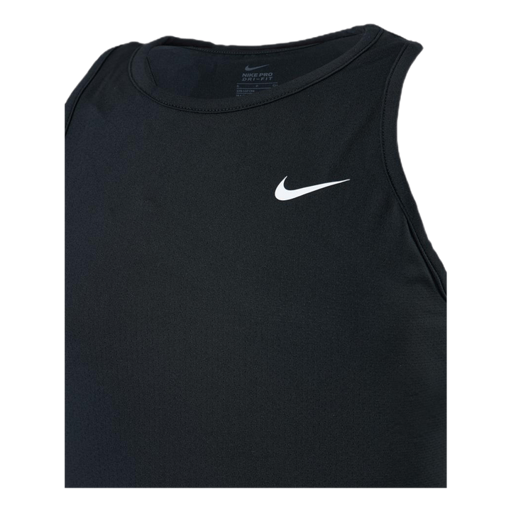 Junior Nike Pro Tank Black