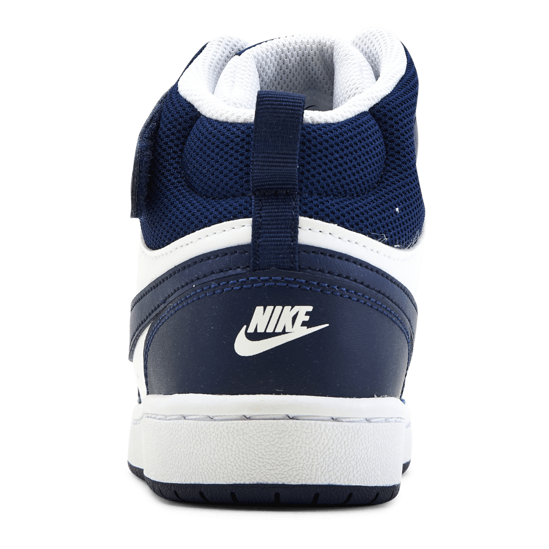 Court Borough Mid Sneaker PS Blue/White