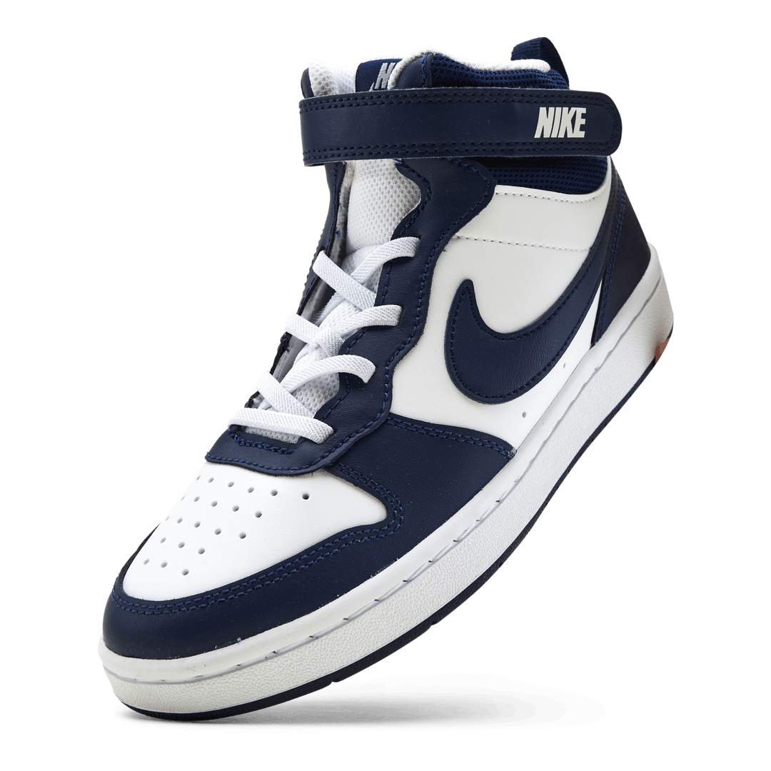 Court Borough Mid Sneaker PS Blue/White