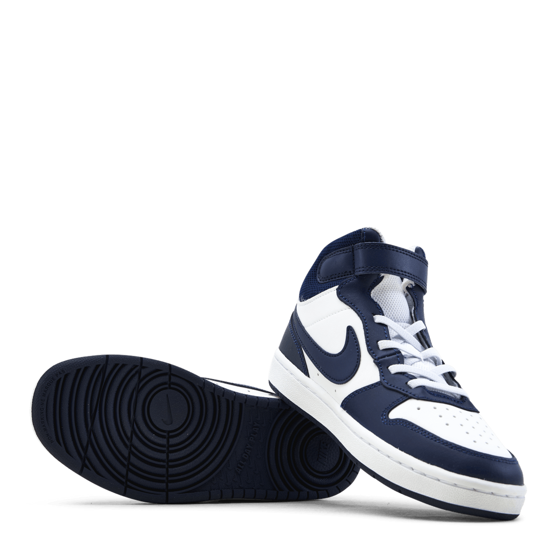 Court Borough Mid Sneaker PS Blue/White