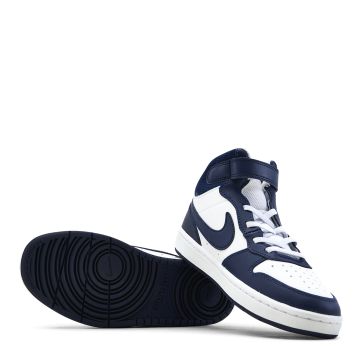 Court Borough Mid Sneaker PS Blue/White