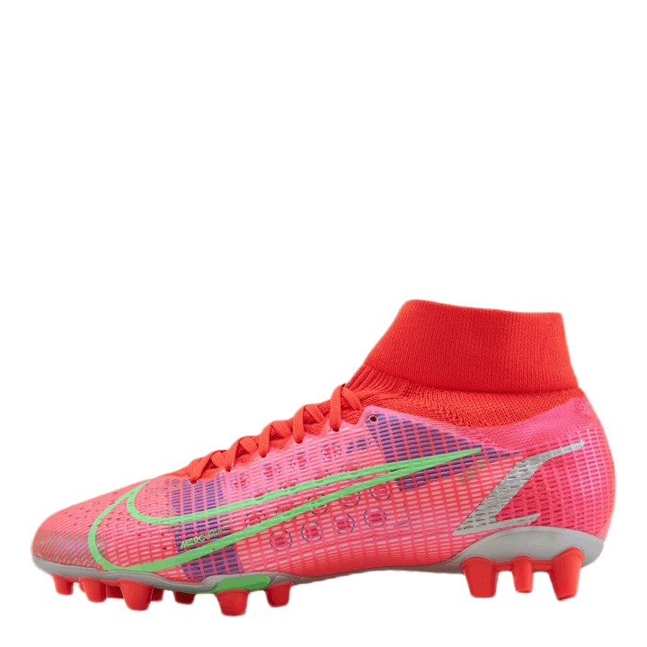 Superfly 8 Pro AG Silver/Red