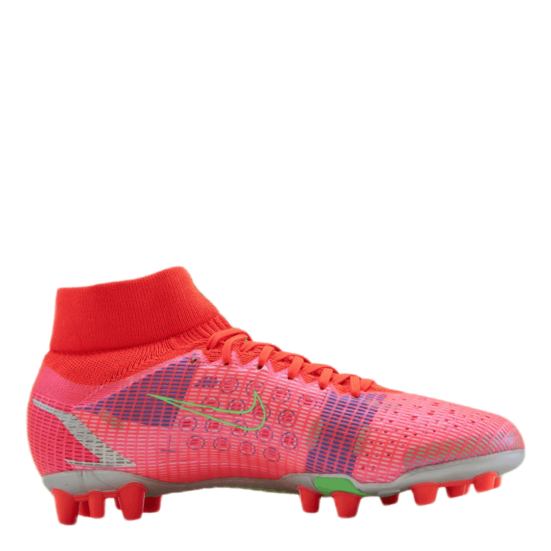 Superfly 8 Pro AG Silver/Red