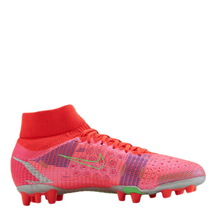 Superfly 8 Pro AG Silver/Red