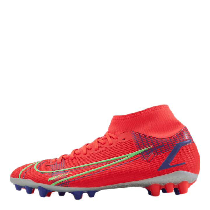 Mercurial Superfly 8 Academy AG Silver/Red