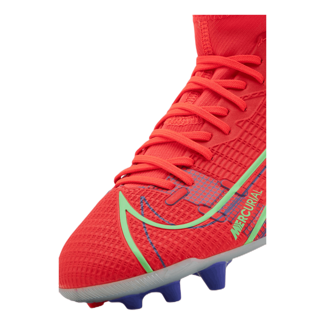 Mercurial Superfly 8 Academy AG Silver/Red