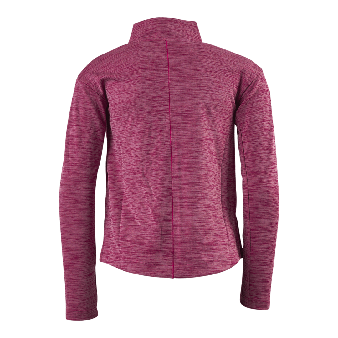 Half Zip Running Junior Purple