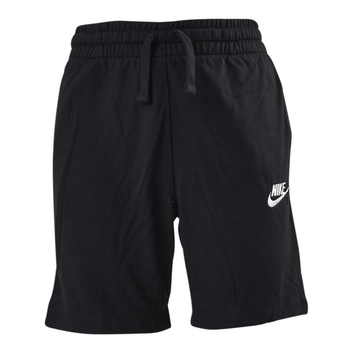 Sportswear Big Kids' (Boys') Jersey Shorts BLACK/WHITE/WHITE