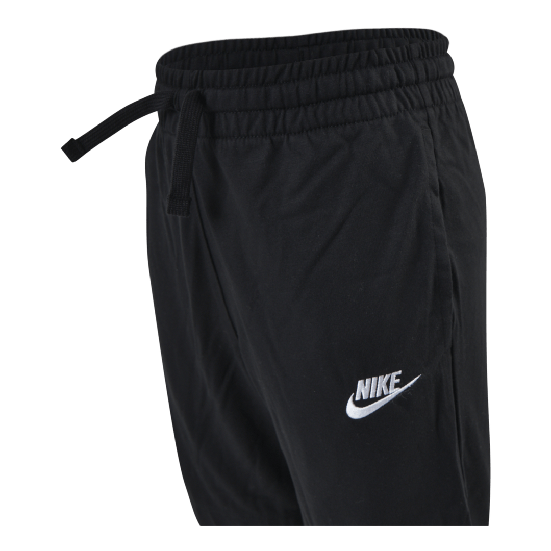 Sportswear Big Kids' (Boys') Jersey Shorts BLACK/WHITE/WHITE