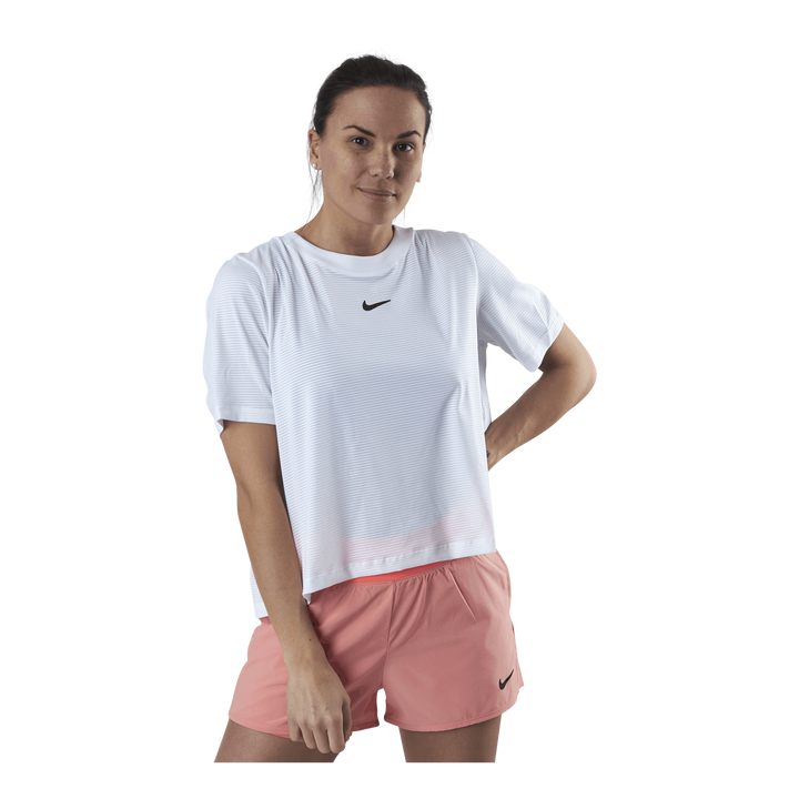 Court Advantage Top SS White/Black