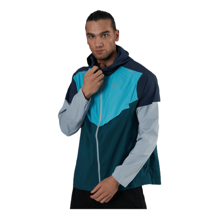 Windrunner Jacket Blue/Green