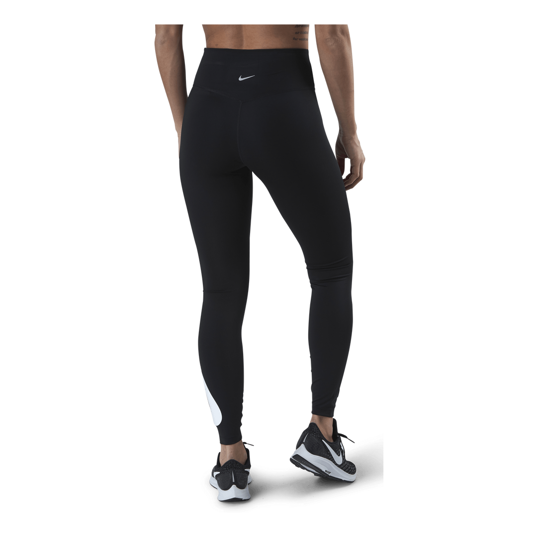 Nike Swoosh Run Tight 7/8 Black/Silver –