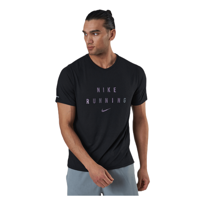 Dri-FIT Miler Run Division Tee Black