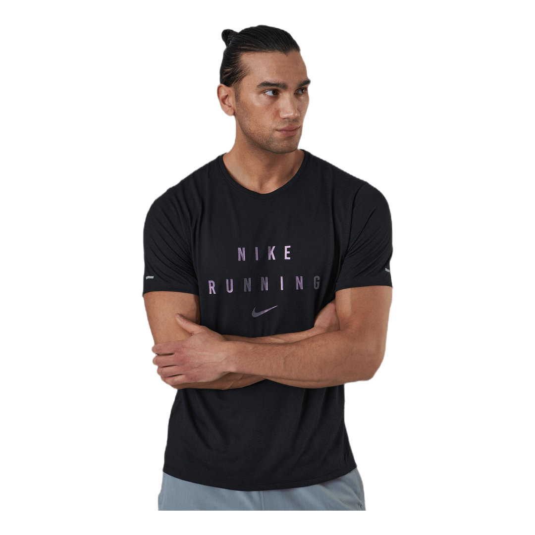 Dri-FIT Miler Run Division Tee Black