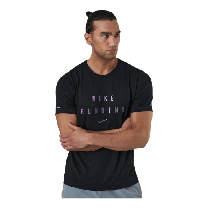 Dri-FIT Miler Run Division Tee Black