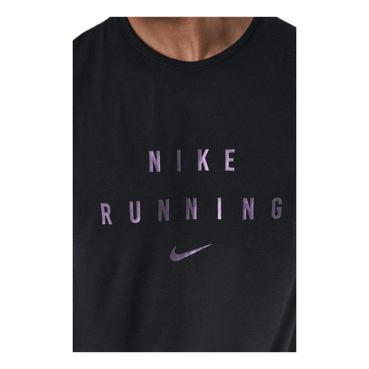 Dri-FIT Miler Run Division Tee Black