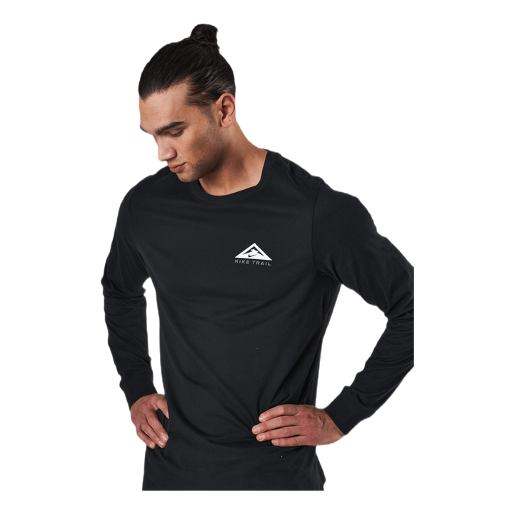 Dri-FIT LS Trail Run Tee Black