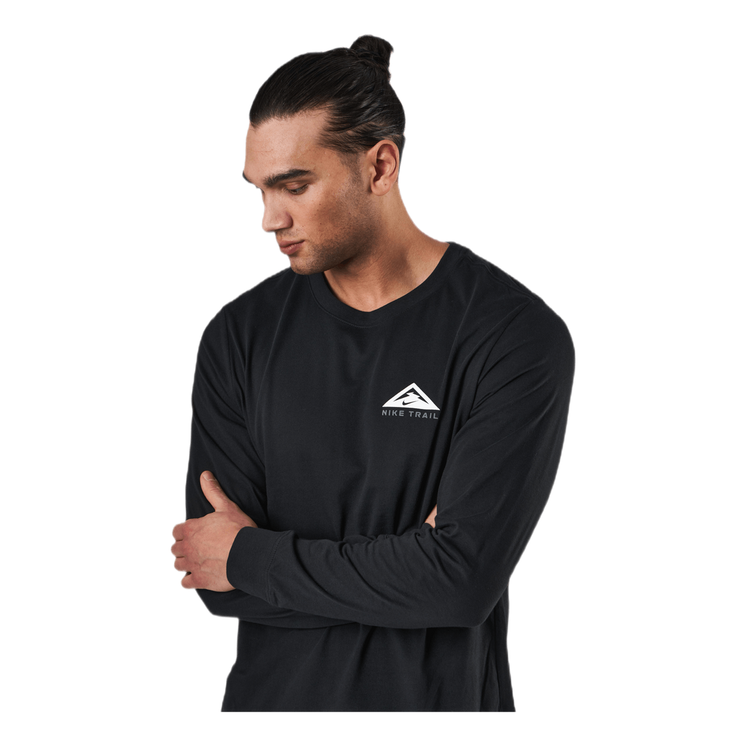 Dri-FIT LS Trail Run Tee Black