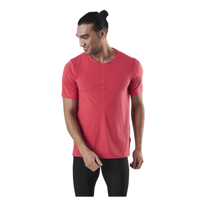 Dry Top SS Yoga Black/Red