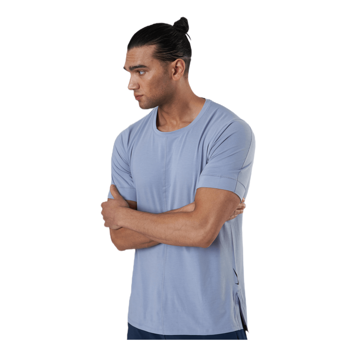 Dry Top SS Yoga Blue/Black