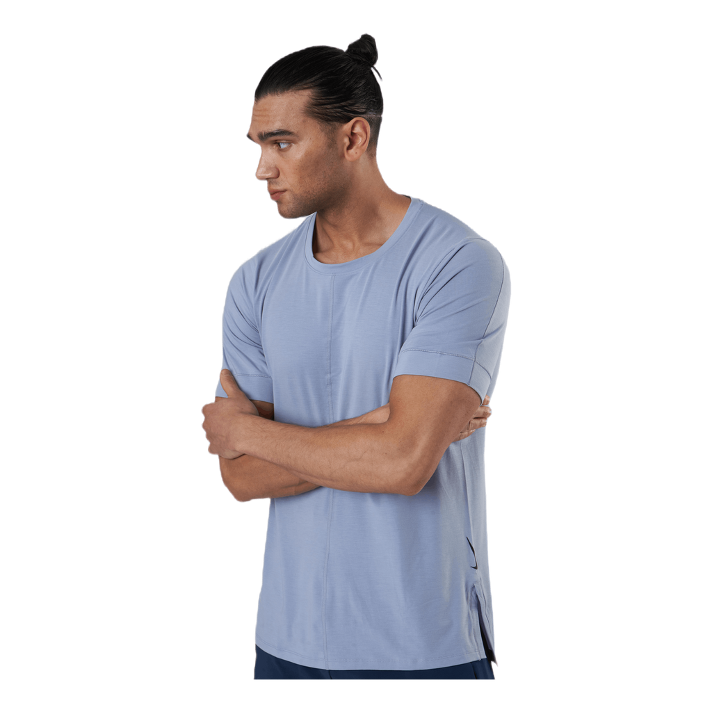 Dry Top SS Yoga Blue