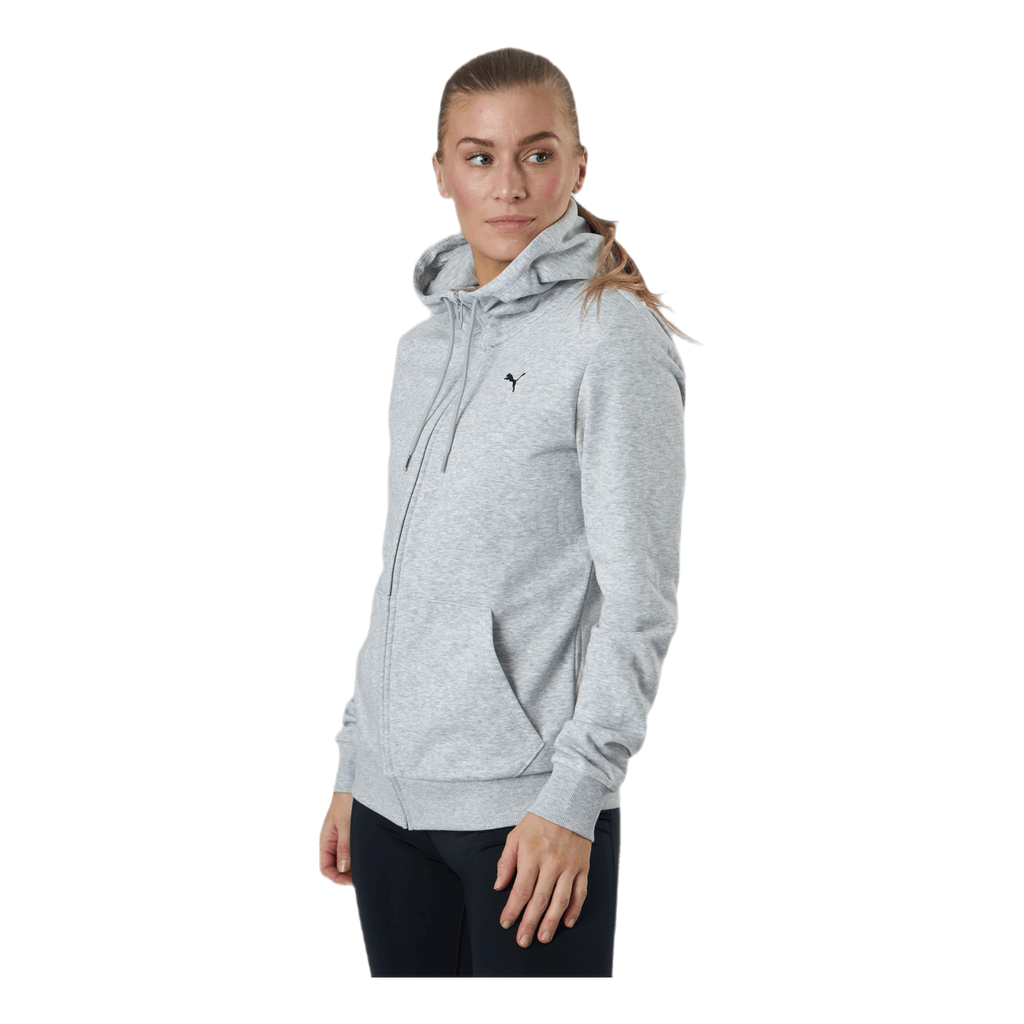 Essential Small Logo Full-Zip Hoodie Tr