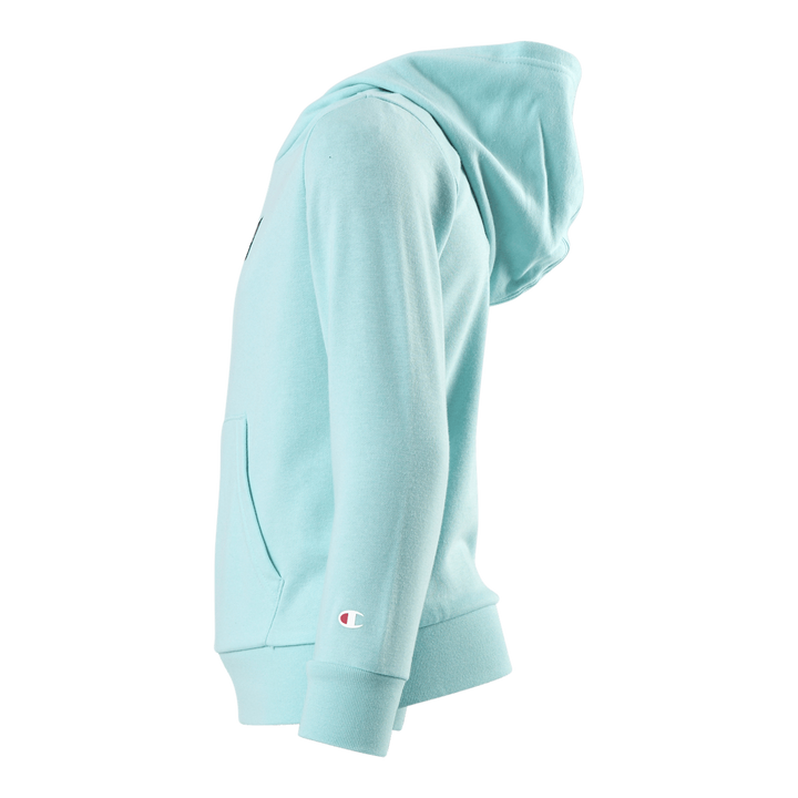 Pastel Hooded Sweatshirt Junior Turquoise