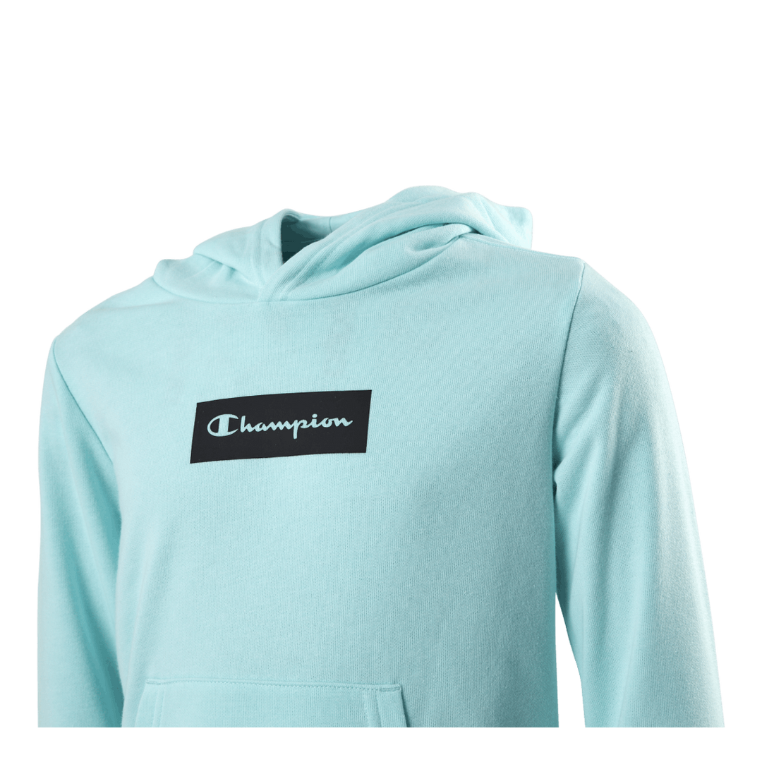 Pastel Hooded Sweatshirt Junior Turquoise