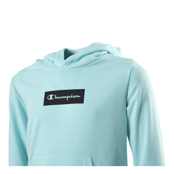 Pastel Hooded Sweatshirt Junior Turquoise