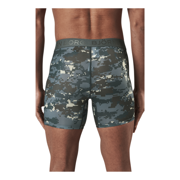 Per Shorts Digital 3-pack Green