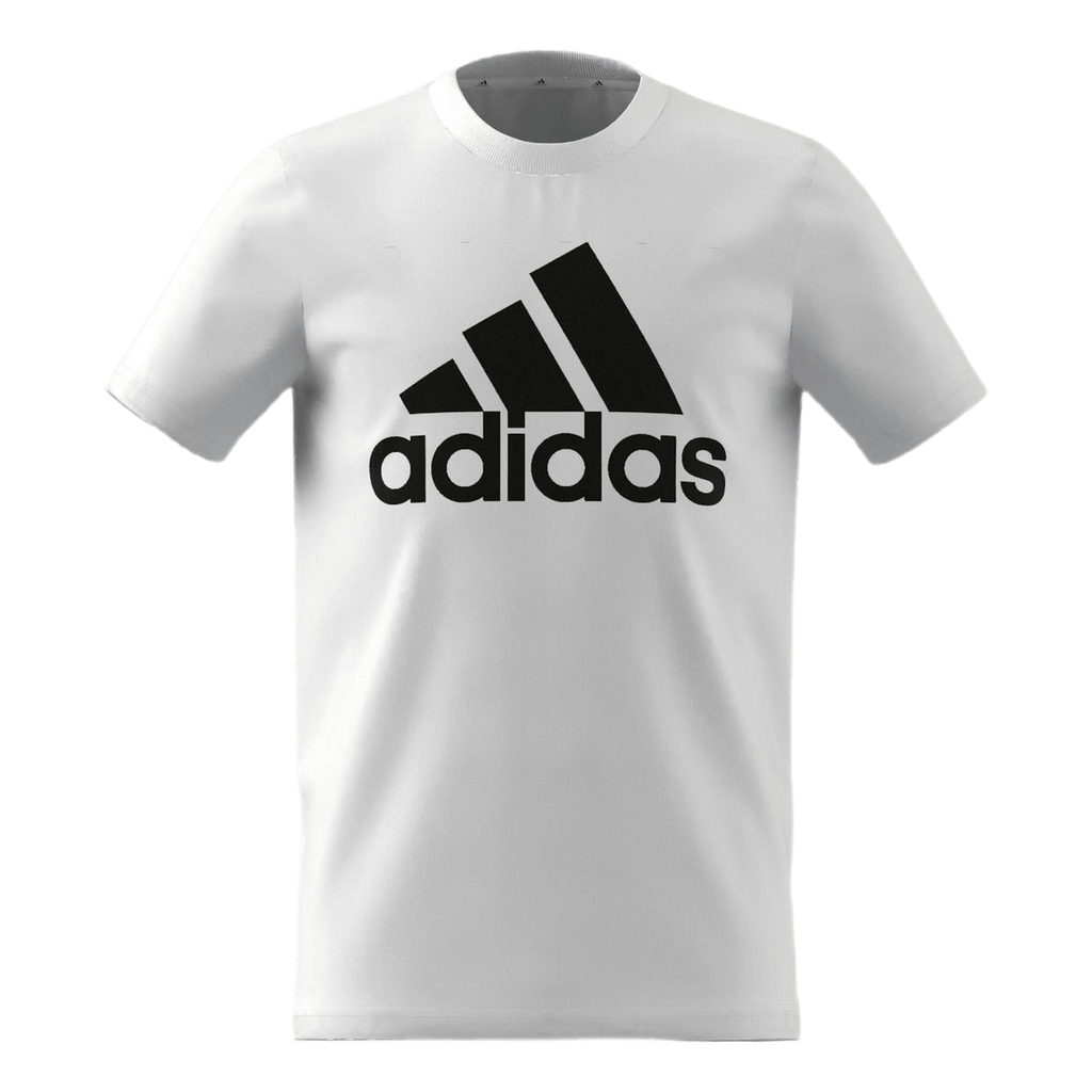 Adidas Boys Essentials Big Logo Tee White