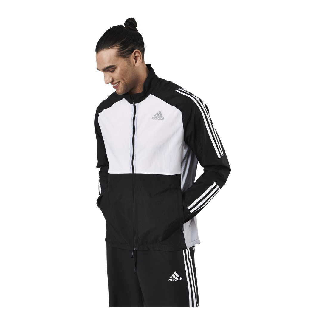 Adidas Track Jacket M Black / White / Halo Silver