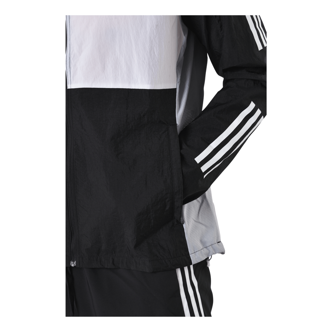 Adidas Track Jacket M Black / White / Halo Silver