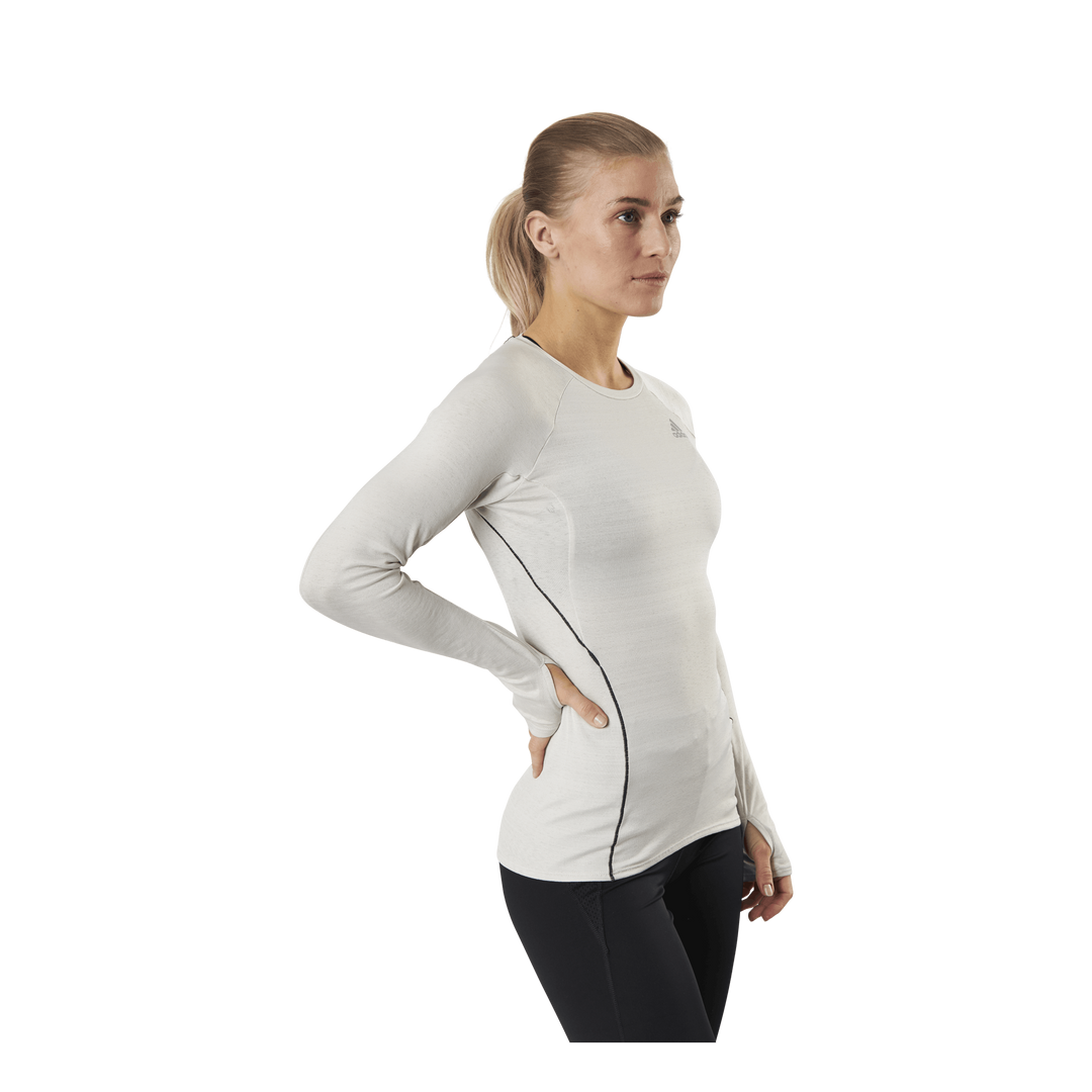Adidas Runner Long Sleeve Tee Women Alumina