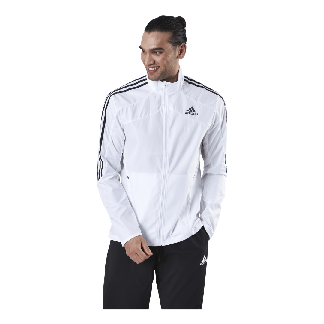 Adidas mens white jacket online