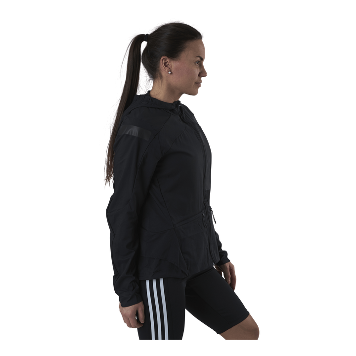 Adidas Marathon Jacket Translucent Women Black / Black