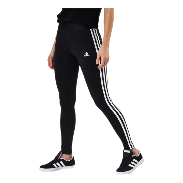 3 Stripes Leggings Black / White