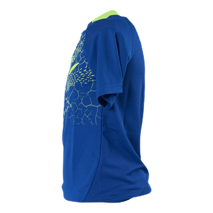 Boys Predator Aeroready Football T-Shirt Team Royal Blue / Semi Solar Yellow